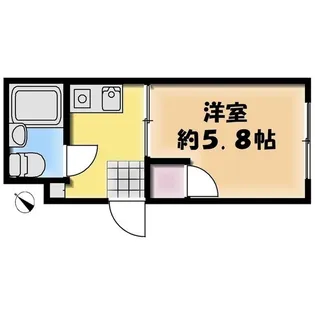 コーポ・コトブキ【1階】の間取り