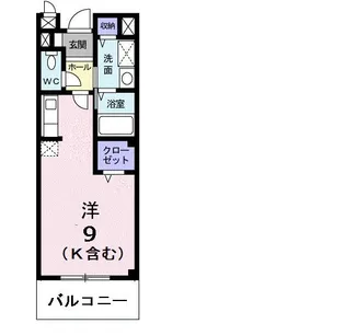 プリームローズJ【2階】の間取り