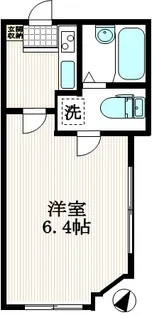 サイドパーク白糸台【1階】の間取り