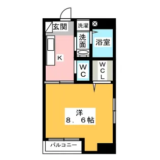 maison spade【7階】の間取り