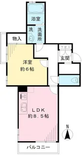 セレクトプラスワン【3階】の間取り