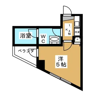 メゾネットニイドメ【1階】の間取り