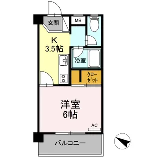 ROSE HOUSE【2階】の間取り