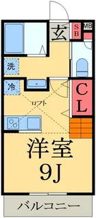 メゾンクレールIII【2階】の間取り