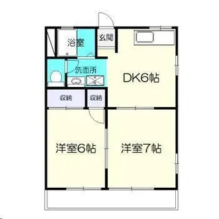 ホームカズキ【2階】の間取り