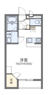 レオパレスラフィネ【1階】の間取り