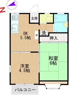 フェニックス【2階】の間取り