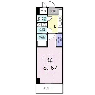 東京都足立区竹の塚6【マンション】の間取り