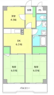 ゼファー銀座【3階】の間取り