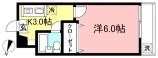 東京都世田谷区北烏山8【マンション】の間取り