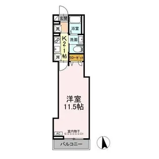 長野県長野市大字南長野【アパート】の間取り