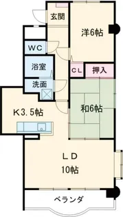 フォレスト【1階】の間取り