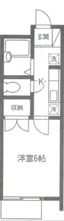 1Kの間取り画像