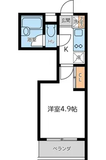 CITY SPIRE 東小金井【1階】の間取り