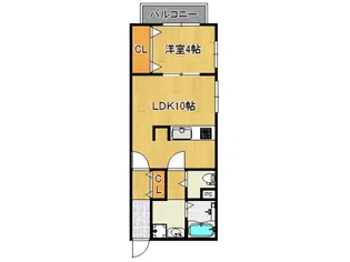 primary  (プライマリー)【2階】の間取り