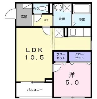 東京都練馬区大泉町2【マンション】の間取り