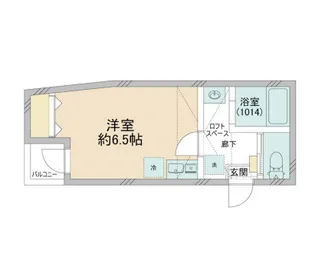 東京都新宿区新宿7【アパート】の間取り