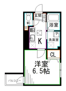 東京都中野区鷺宮3【アパート】の間取り