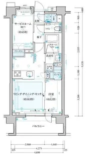 東京都荒川区町屋2【マンション】の間取り
