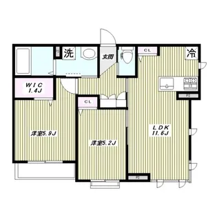 東京都板橋区高島平7【マンション】の間取り