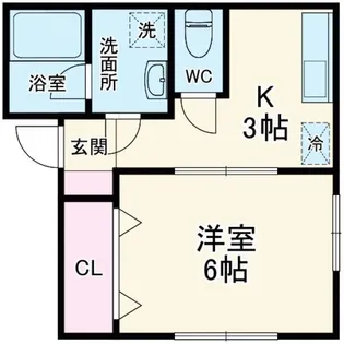 ベルハイツ【2階】の間取り