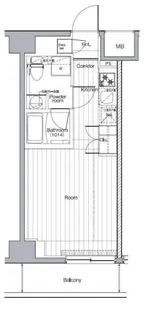 東京都品川区二葉3【マンション】の間取り