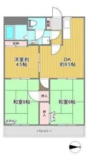 MKオズ【3階】の間取り