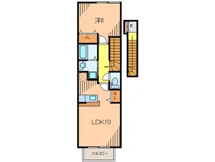 ウエストイリ-デIIの間取り