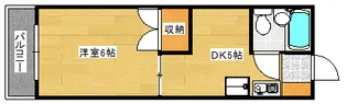 シャルム石井【2階】の間取り