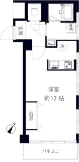 シェーネ白金【4階】の間取り
