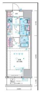 ジェノヴィア南砂町スカイガーデン【12階】の間取り
