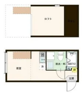 グランバレー大鳥居【2階】の間取り