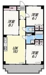 ガーデンコート大泉学園【3階】の間取り