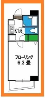 クイーンズタウン【3階】の間取り