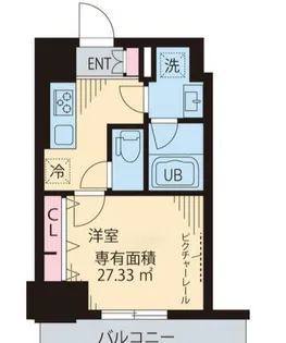 レガリア新中野【5階】の間取り