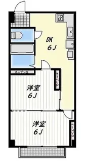 FLAT山王【2階】の間取り