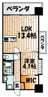 アルティザ小倉【12階】の間取り
