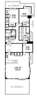東京都大田区大森北6【マンション】の間取り