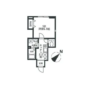 MEI MAISON【1階】の間取り