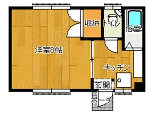 シャンブレットコマツ【1階】の間取り