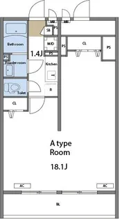 M-1 Tokyo 南六郷【2階】の間取り