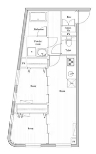 EDIT文京千石II【2階】の間取り