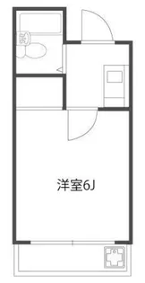 エクセランス滝山A【2階】の間取り