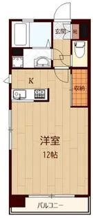 レナジア陽東A棟【2階】の間取り