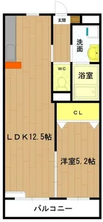 三重県伊勢市小俣町本町【マンション】の間取り