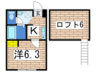 G-HILLS追浜【2階】の間取り