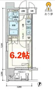 リヴシティ横濱弘明寺【9階】の間取り