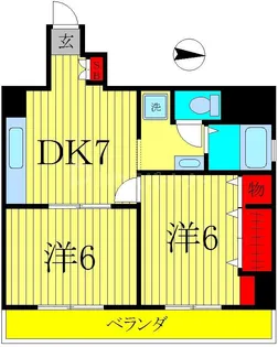 ラ・プリエ【3階】の間取り