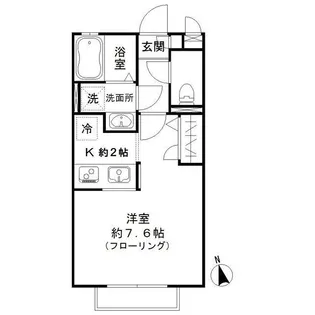 FineCrest 桜新町【1階】の間取り