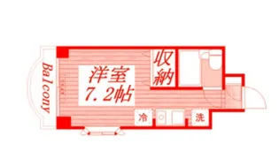 メゾン・ド・トゥール【8階】の間取り